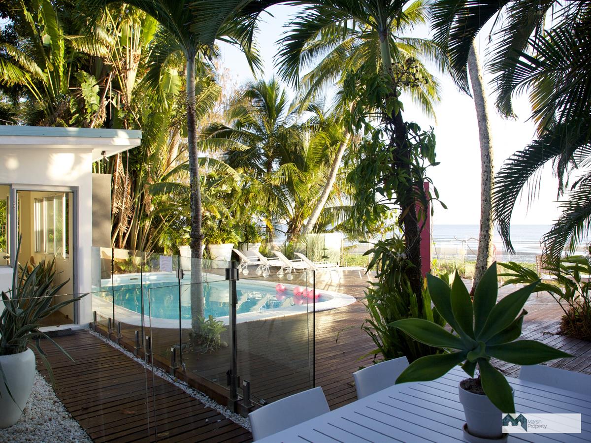 Absolute Beachfront Holiday Lifestyle Home – Fully Furnished